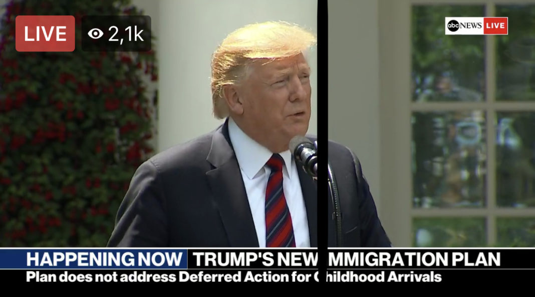 Trump prezanton propozimin e ri për emigracionin.