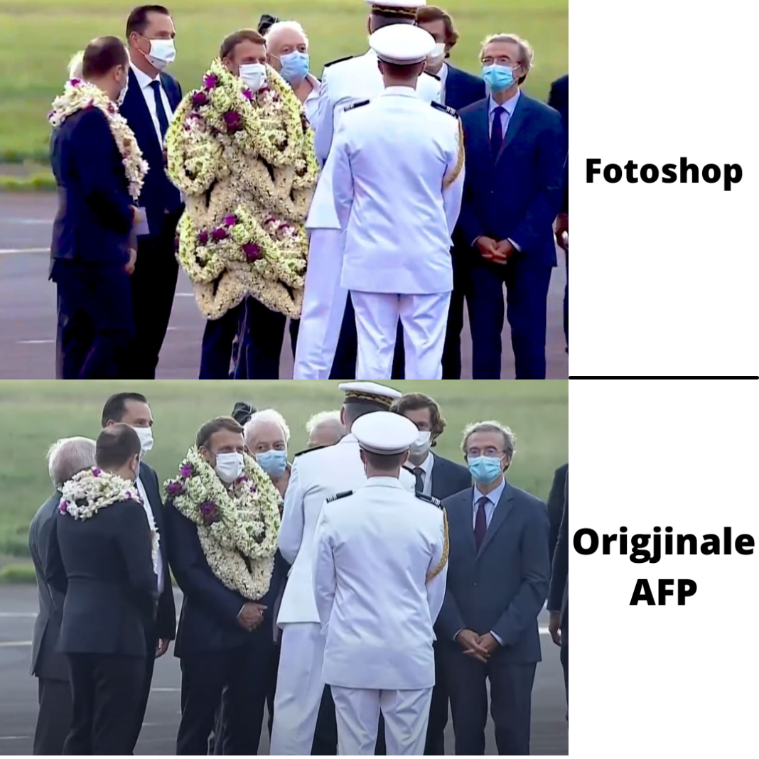 Makron si buqetë e madhe lulesh