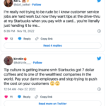 bakshishet ne Starbucks