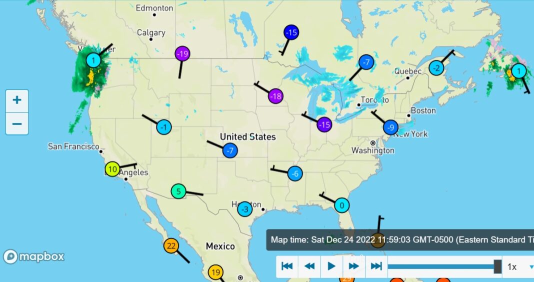 I ftohti arktik në SHBA shënon temperatura të frikshme