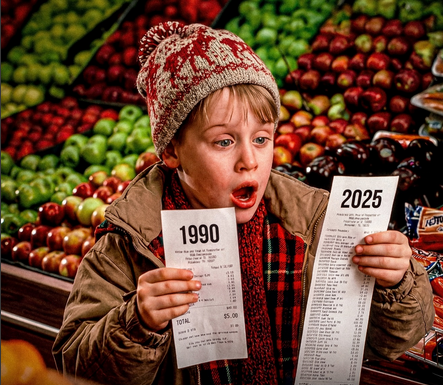 Lista e ushqimeve të “Home Alone” është 253% më e shtrenjtë sot se në vitin 1990