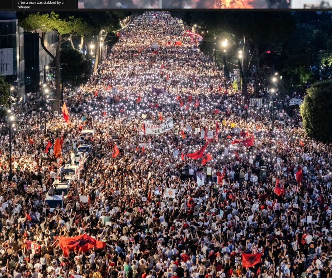 Nga flamingot te pensionet: Protesta e Shqipërisë vendos Brukselin në pozicion të vështirë